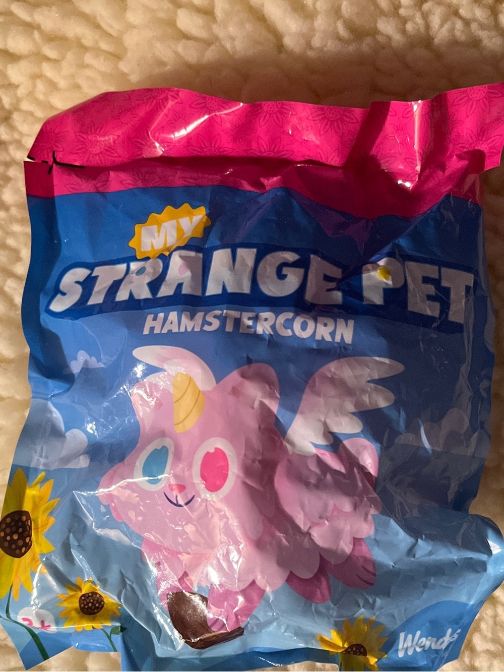 Wendy’s My Strange Pet Hamstercorn Pink Unicorn Hamster Collectible Toy